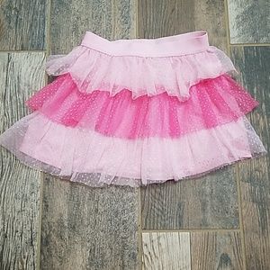 Girl's size 2T lace skirt with different colors of